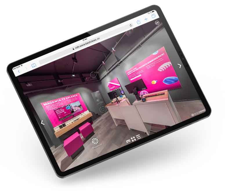 360 Grad Shop Telekom Virtueller 360 Grad Shop - am Beispiel einer Telekom Filiale