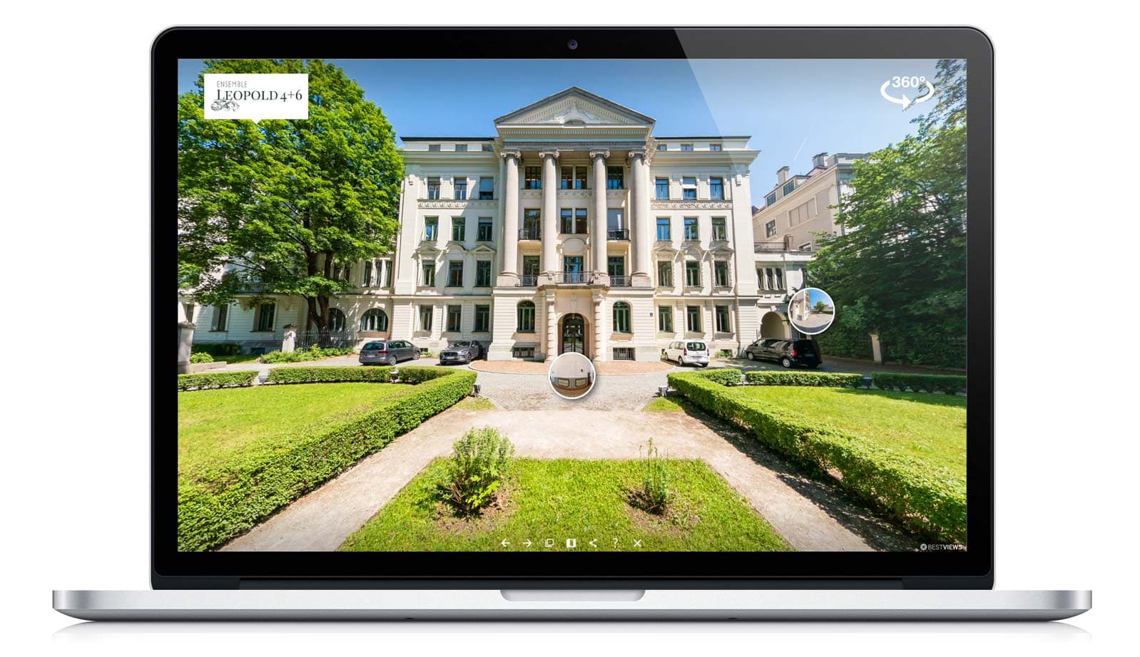 BESTVIEWS 360° virtueller Immobilienrundgang virtueller 360° Immobilien Rundgang