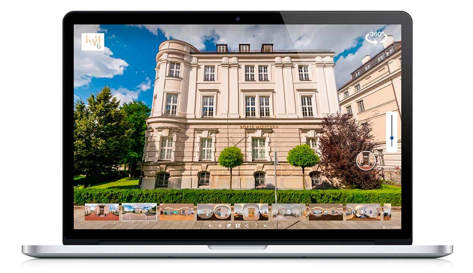 BESTVIEWS 360° virtueller Immobilienrundgang Historische Prachtbauten - virtueller 360° Immobilien Rundgang