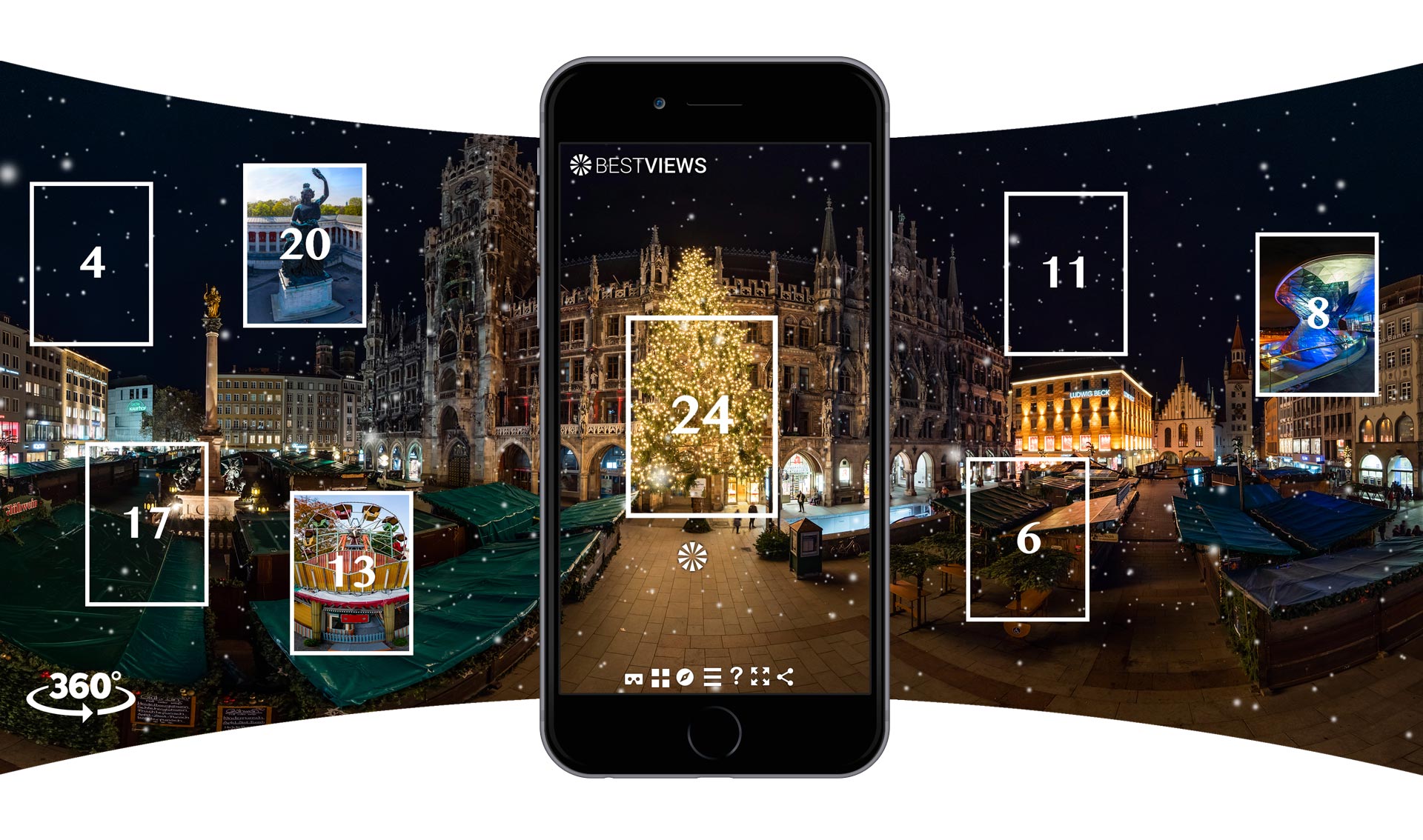 iphone-360-Grad-Adventskalender-München2 virtueller 360 Grad Adventskalender München