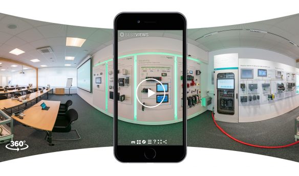 iphone 360 Grad CampusRexel Campus virtueller Campus von Rexel Smartphone