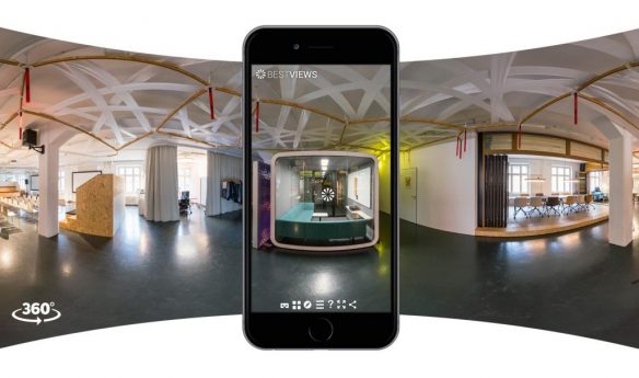 virtueller Showroom Designerwerkschau virtueller Showroom - Designerwerkschau in 360 Grad mit dem Smartphone erleben